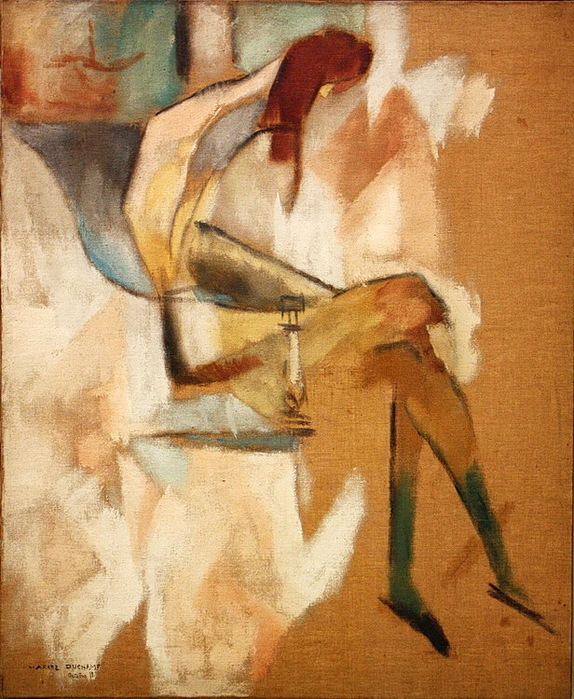 1911 Apropos of Little Sister, October 1911. Oil on canvas, 73 x 60 cm. Solomon R. Guggenheim Museum (574x700, 183Kb)