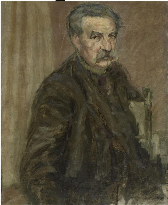 1911-1912 Portrait of Gustave Candel's Father. , . 73 x 54.9 cm.   (572x700, 116Kb)