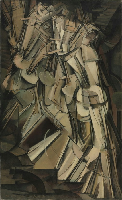 1912 Nude Descending a Staircase (No. 2) (,    (2). , .147×89.2 .   (426x700, 109Kb)