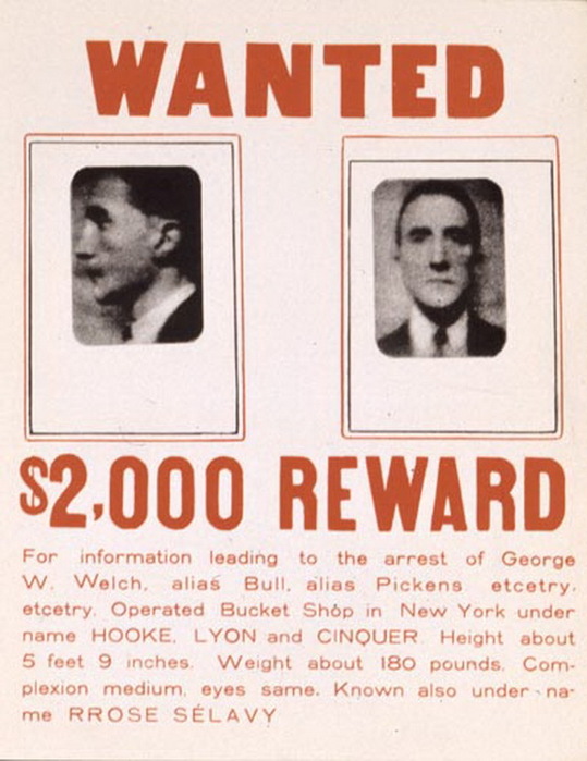 1921 Wanted Poster. printed in 1941 Boite-en-valise (539x700, 105Kb)