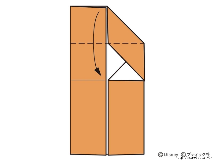 Принцесса Анна из бумаги в технике оригами - поделка с детьми (4) (700x525, 47Kb)