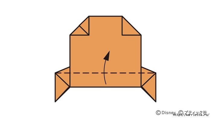 Принцесса Анна из бумаги в технике оригами - поделка с детьми (12) (700x393, 39Kb)