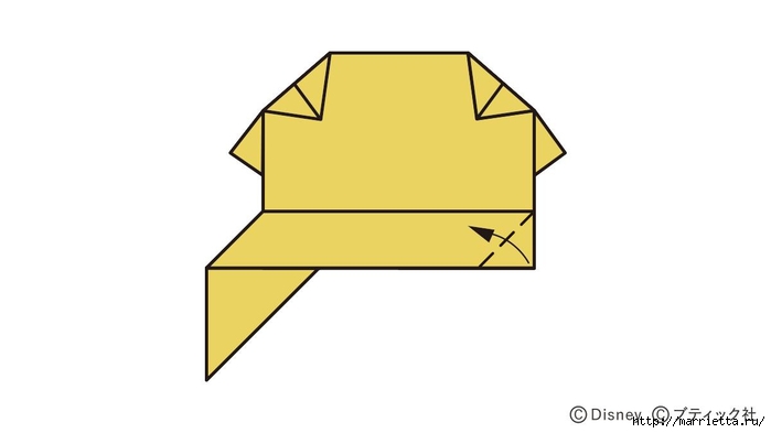 Принцесса Эльза из бумаги в технике оригами - поделка с детьми (12) (700x393, 38Kb)
