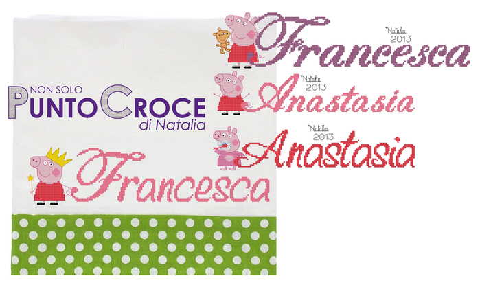 Francesca, Anastasia, Peppa (700x415, 270Kb)