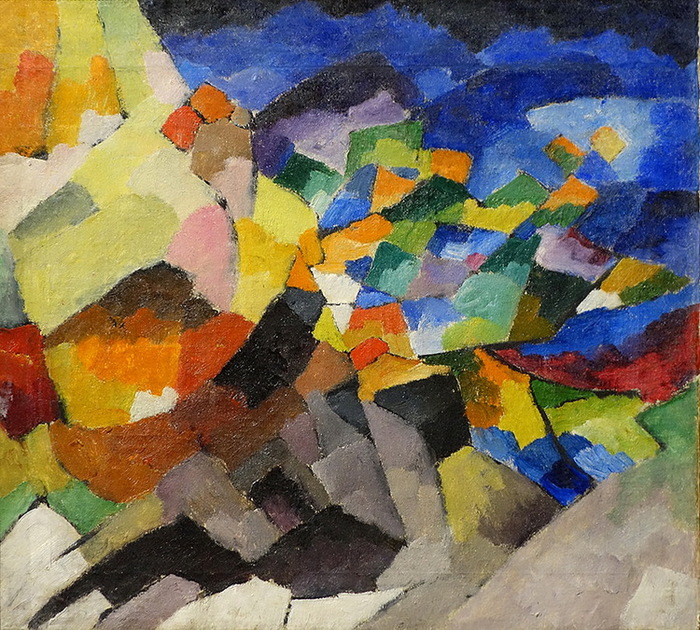 Лентулов астры картина