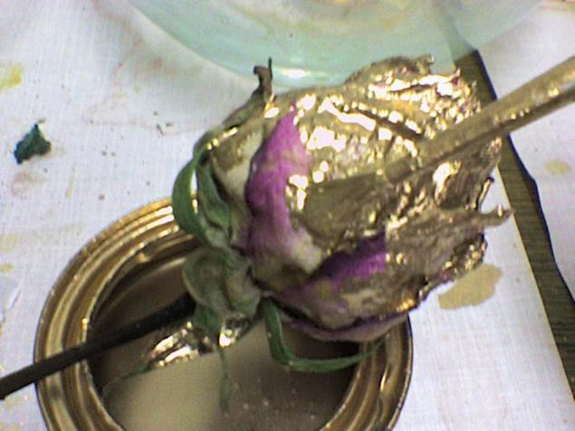 Золотой букет из засохших роз (6) (635x476, 202Kb)