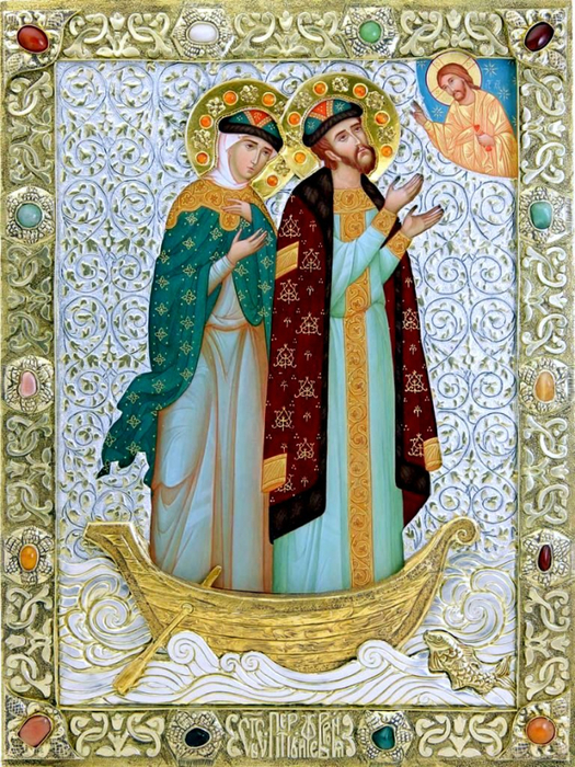 Пётр и Феврония ++ (525x700, 557Kb)