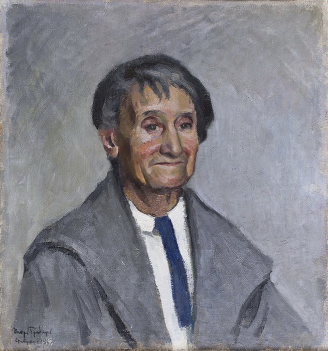 1924 Портрет матери художника О.А. Грабарь-Х, м. 66,5х62 Н-Новгород ХМ (654x700, 156Kb)