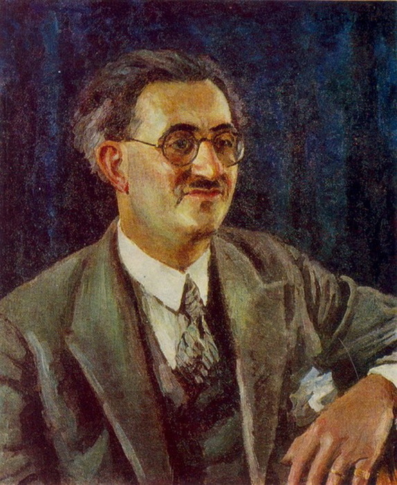 1932 Портрет итальянског искусствоведа Ло Гатто Этторе. холст, двп, масло. 88 х 75,3 см.(Барнаул ХМ) (573x700, 174Kb)