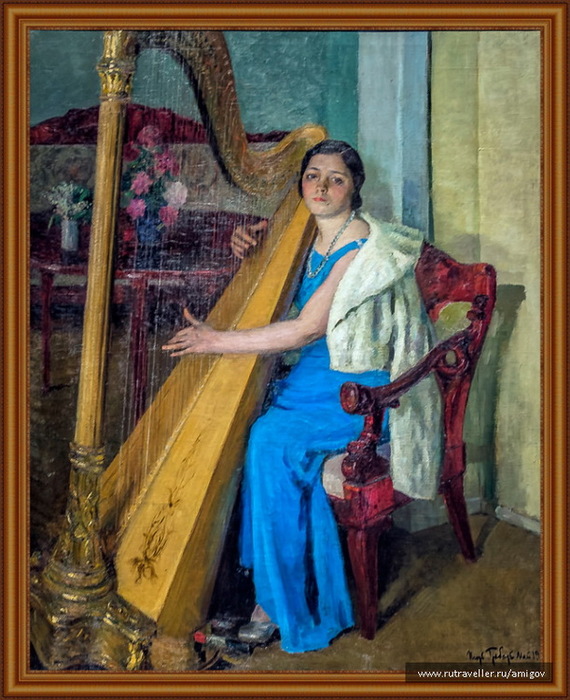 1935 Портрет В.Г.Дуловой. Х., м.158,5x129 см. ГТГ (570x700, 156Kb)