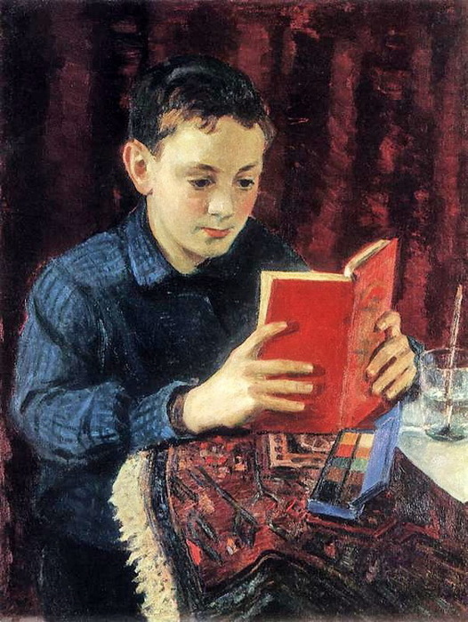 1935 Портрет М.И. Грабаря, сына художника. Х.,м. 81x65 ГТГ (526x700, 158Kb)