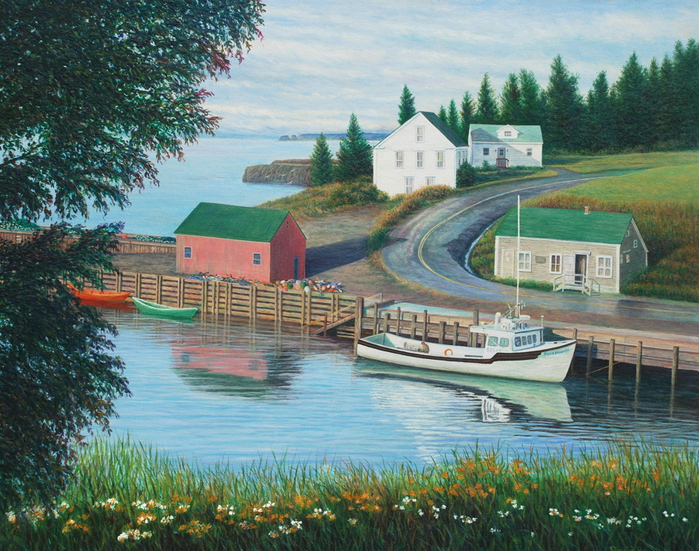 painting_32_20110921_1970261422_Hall_s_Harbour (700x551, 571Kb)