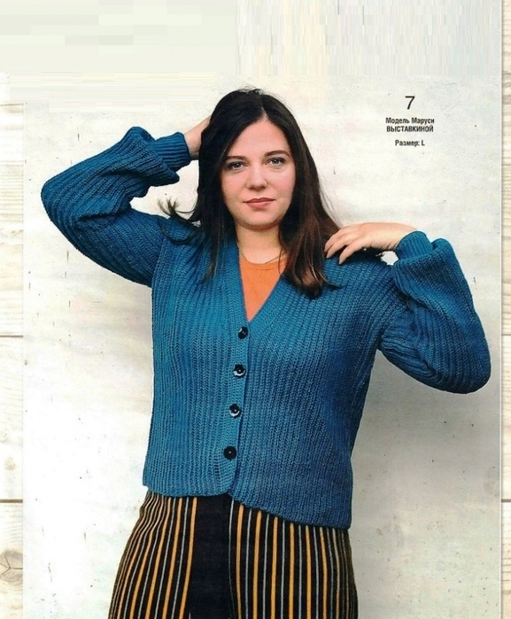 Летний свитер спицами от Ralph Lauren