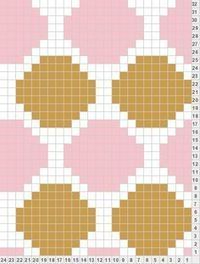 polka dot knitting chart @ Juxtapost_com (200x264, 41Kb)