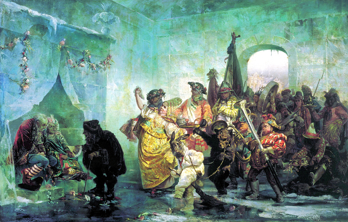 0 0 Валерий ванович Якоби (1834-1902)- Свадьба в Ледяном доме - 1878 (700x446, 548Kb)