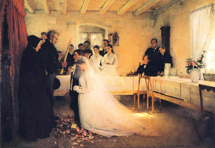 Pascal_Dagnan-Bouveret_-_Blessing_of_the_Young_Couple_Before_Marriage (700x480, 428Kb)