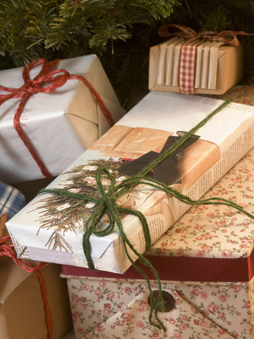 Упаковка подарков по-новогоднему (37) (525x700, 428Kb)