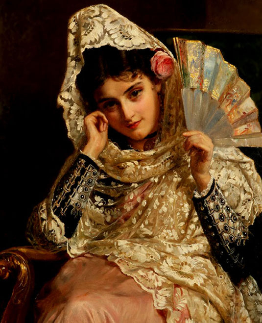 художник Джон Багнольд Бургесс (535x659, 260Kb)