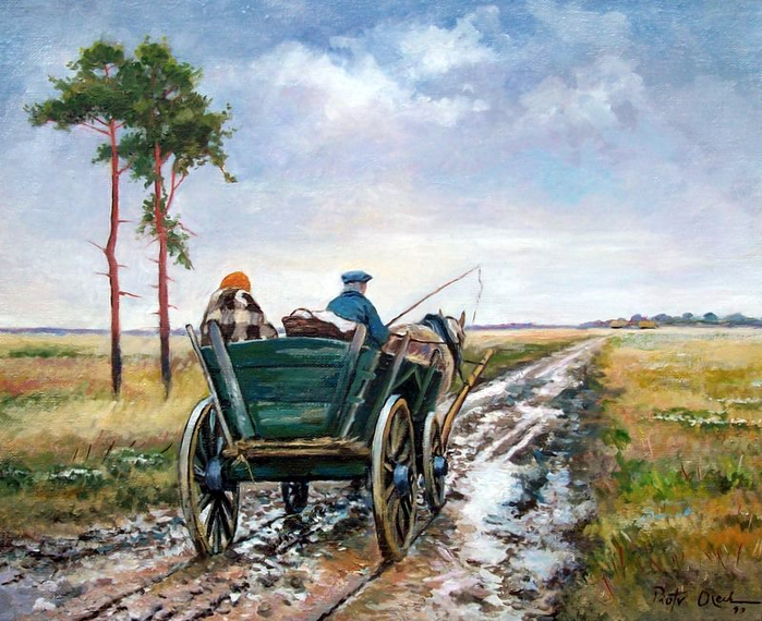 Piotr topolski польша художник картины