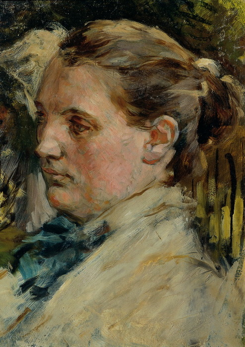 Weiblicher Studienkopf_, . 28  20,5 . Galerie_Belvedere,  (494x700, 158Kb)