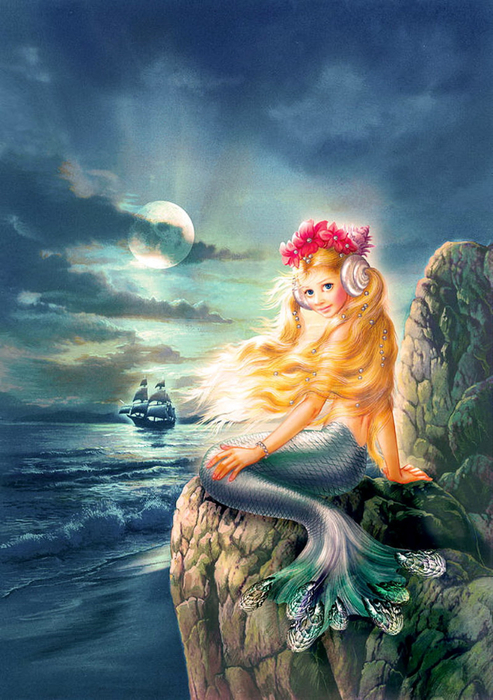 The little Mermaid (493x700, 418Kb)