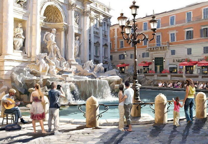 Trevi Fountain Oversize,Rome (700x484, 441Kb)