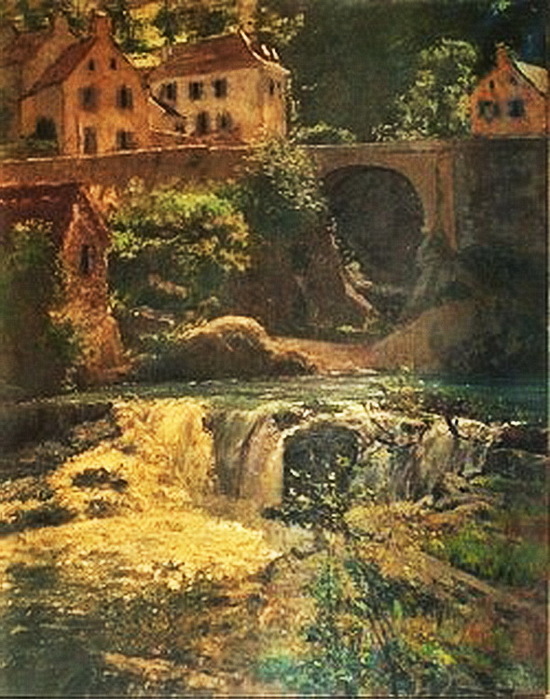 1879 Cascade à Royat. Huile sur toile, 92 x 76 cm. Collection particulière 2 (550x700, 150Kb)