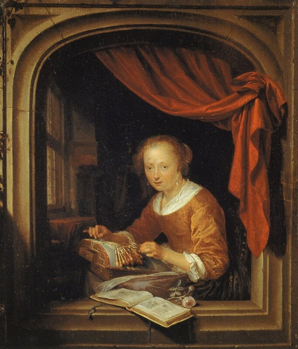 Кружевница. 1667 (597x700, 447Kb)