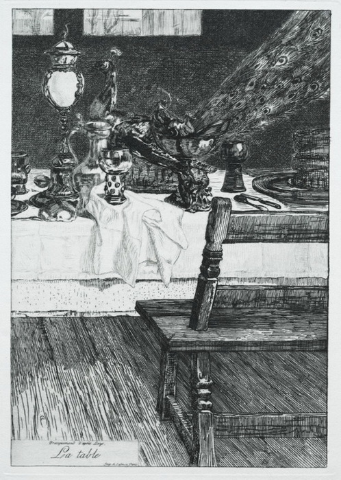 1868 The Table, after H. Leys.   (498x700, 160Kb)