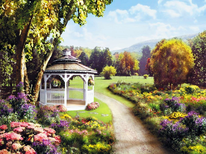 The Old Gazebo (700x525, 523Kb)