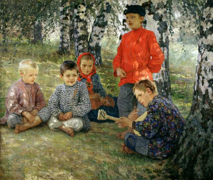 «Виртуоз». 1911 год, Государственный Омский музей изобразительных искусств имени М. А. Врубеля, Омск (700x592, 497Kb)