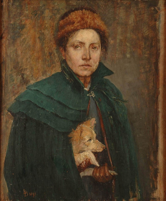 Louise-Catherine_Breslau,_Autoportrait (577x700, 399Kb)