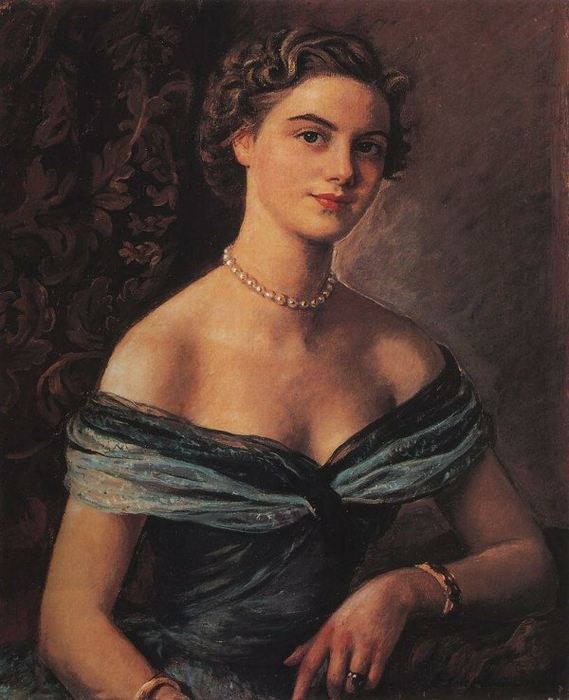 Элен де Руа, княгиня Жан де Мерод. 1954 (569x700, 356Kb)