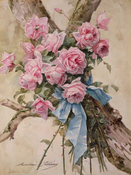 Madeleine_Lemaire_-_Roses_(watercolor_on_paper)_-_(MeisterDrucke-1317007) (745x900, 42Kb)