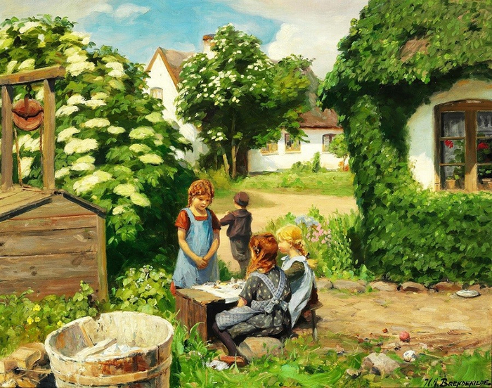 Hans Anderson Brendekilde(1857-1942). (700x552, 565Kb)