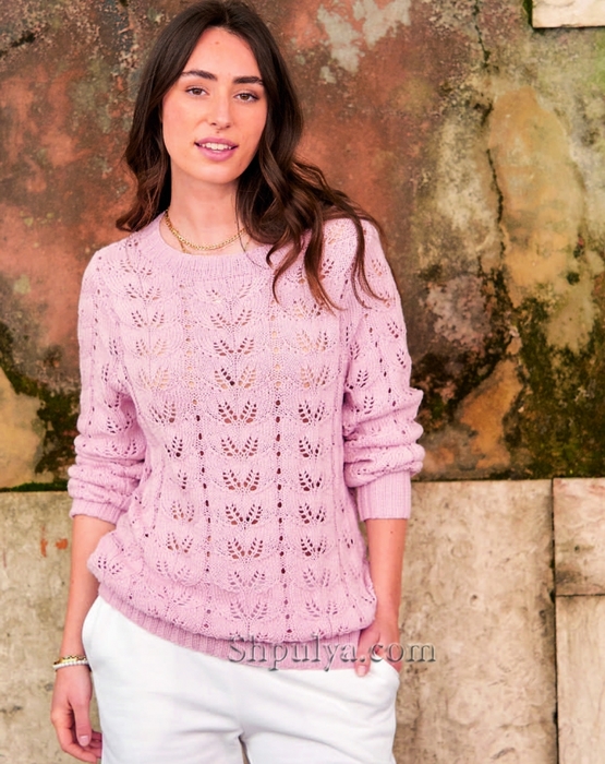 Архивы ажурный пуловер – Paradosik Handmade - вязание для начинающих и профессионалов