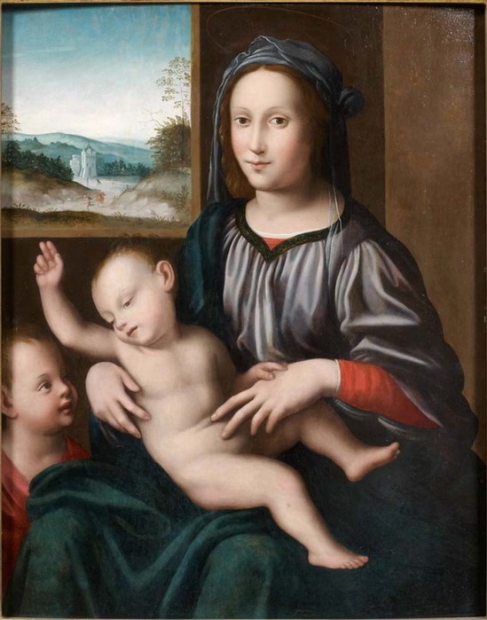 The Madonna and Child with the Infant Saint John the Baptist. , . 72.5 x 58.5 cm.  2012 (549x700, 105Kb)