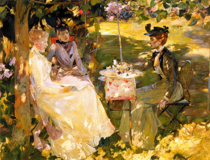 Midsummer-James-Guthrie-oil-painting (700x535, 581Kb)