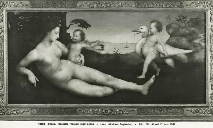 1505-1515 Leda with the Swan. ,. 80 × 165 .  E. Treccani,  (700x420, 94Kb)