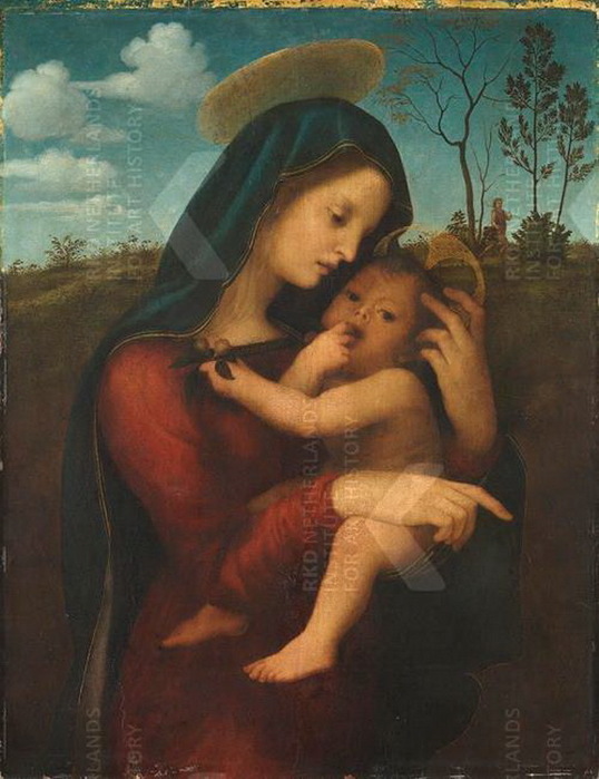 1515-1520 Madonna with Christ-child, , . 66.3 x 51 cm.  ,  (538x700, 104Kb)