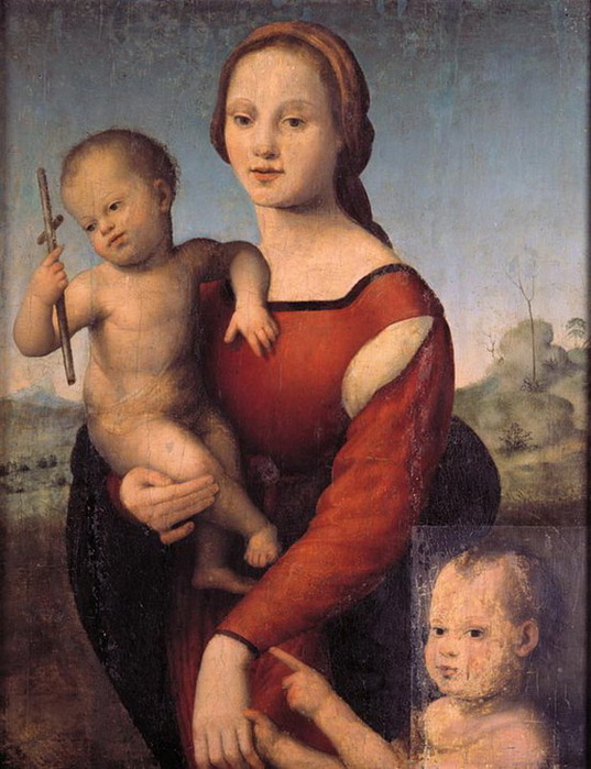 1500-1524 Madonna con Bambino e san Giovannino. ,. 67 × 52.  -,  (537x700, 125Kb)
