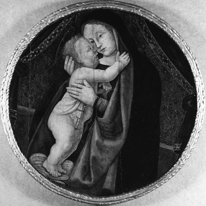 1515-1530 Madonna and Child. , . = 63.2 .  Walters, ,  (700x700, 167Kb)