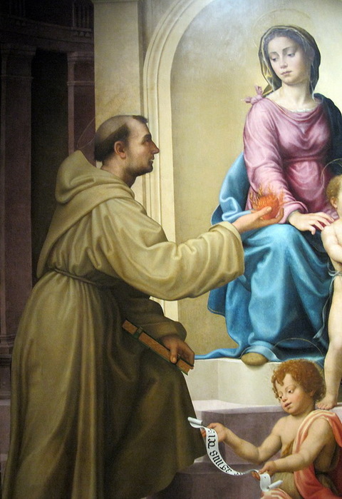 1523-1525 Sposalizio mistico di St. Caterina e Santi 208 × 178.   3 (480x700, 110Kb)