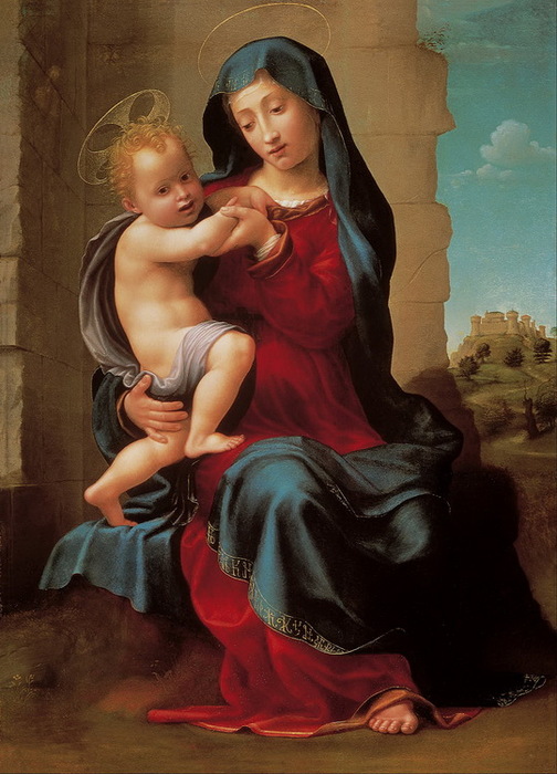 1530 Virgin and child. , . 87.5   65 m.    ,  ,  (504x700, 119Kb)