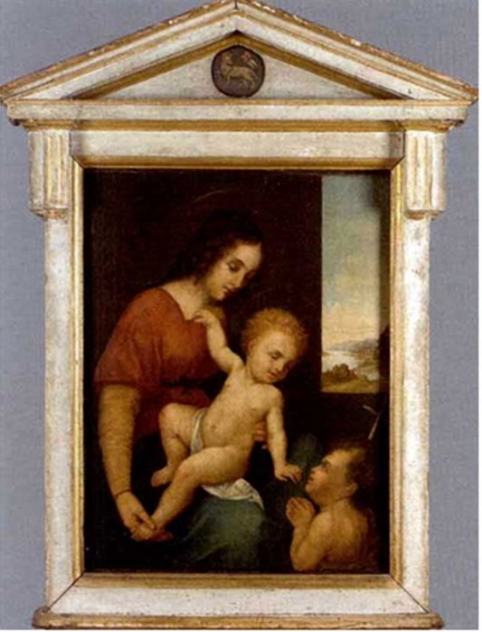 Madonna and Child with John the Baptist (ca. 18001899). , . 74.9 x 59.1 cm.   (533x700, 102Kb)