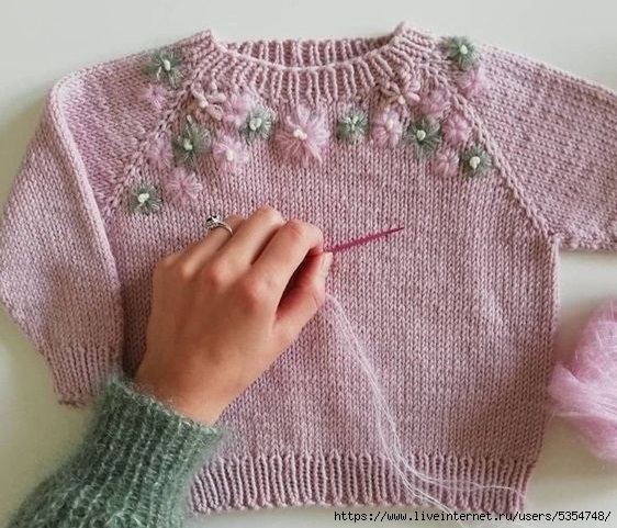 МК Снуд Puff Color Knitting