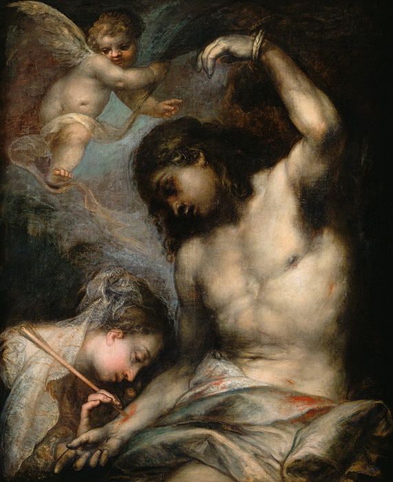 St-Sebastian. , . 93 x 114 cm. Musee Bonnat, Bayonne, France (571x700, 149Kb)