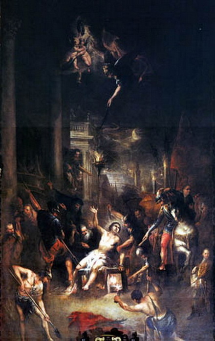 1711 Martirio di San Lorenzo, Verolanuova (Brescia), chiesa di San Lorenzo (440x700, 89Kb)