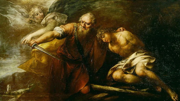 The Sacrifice of Isaac. (Hulton Fine Art Collection  (700x393, 112Kb)