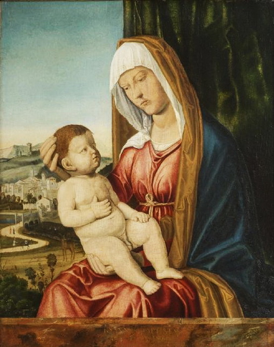 1485-1486 Madonna col Bambino. , 60.3  47.6 cm.   (553x700, 121Kb)